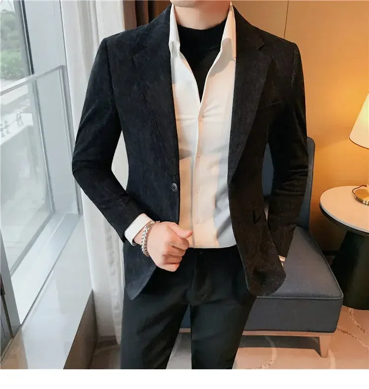 Giacca elegante in velluto